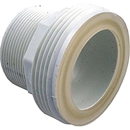 Powerhouse 2 x 2 in. Buttress Thread with Male Pipe Thread Tailpiece PO2201033